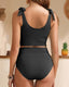 SLIM® Bow Knot High-Waist Tummy Control Tankini
