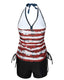 SLIM® Elegant Two-Piece Tankini with Shorts