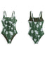 SLIM® Floral Corset One-piece Swimsuit