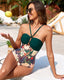 SLIM® Retro Floral Print Swimsuit Set
