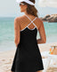 SLIM® Ribbed Swim Dress with Pockets