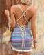 SLIM® Backless Drawstring Knit Dress