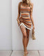 SLIM® Backless Drawstring Knit Dress