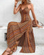 SLIM® Bohemian Crisscross Maxi Dress