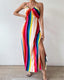 SLIM® Bohemian Crisscross Maxi Dress