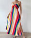 SLIM® Bohemian Crisscross Maxi Dress