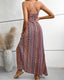 SLIM® Bohemian Crisscross Maxi Dress