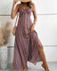 SLIM® Bohemian Crisscross Maxi Dress