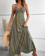 SLIM® Bohemian Crisscross Maxi Dress
