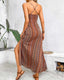 SLIM® Bohemian Crisscross Maxi Dress