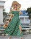 SLIM® Boho Floral Off-Shoulder Maxi Dress