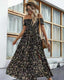 SLIM® Boho Floral Off-Shoulder Maxi Dress