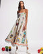 SLIM® Boho Graffiti Cami Maxi Dress