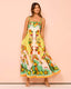 SLIM® Boho Graffiti Cami Maxi Dress