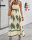 SLIM® Boho Floral Maxi Dress