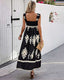 SLIM® Boho Floral Maxi Dress