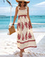 SLIM® Boho Floral Maxi Dress
