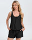 SLIM® One Piece Tankini Swimsuit with Boyleg