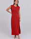 SLIM® Casual Maxi Dress with Pockets