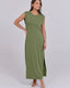 SLIM® Casual Maxi Dress with Pockets