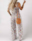 SLIM® Casual Print Jumpsuit with Wide Legs