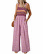 SLIM® Casual Print Jumpsuit with Wide Legs