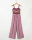 SLIM® Casual Print Jumpsuit with Wide Legs