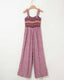SLIM® Casual Print Jumpsuit with Wide Legs