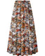 SLIM® Chiffon High Waist Pleated Maxi Skirt