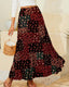 SLIM® Chiffon High Waist Pleated Maxi Skirt