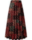 SLIM® Chiffon High Waist Pleated Maxi Skirt