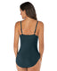 SLIM® Color Block Athletic One-Piece Swimsuit