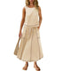 SLIM® Cotton Lounge Midi Skirt Set