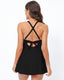 SLIM® Cutout Tummy Control Swimdress