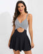 SLIM® Cutout Tummy Control Swimdress