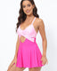 SLIM® Cutout Tummy Control Swimdress
