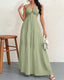 SLIM® Elegance Halter Maxi Dress