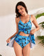 SLIM® Elegant Split-Hem Swimdress