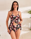 SLIM® Elegant Split-Hem Swimdress