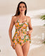 SLIM® Elegant Split-Hem Swimdress