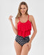 SLIM® Flirty Ruffle Tankini Set