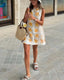 SLIM® Floral Sleeveless Tank Mini Dress