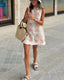 SLIM® Floral Sleeveless Tank Mini Dress