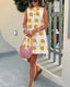 SLIM® Floral Sleeveless Tank Mini Dress