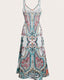 SLIM® Floral Spaghetti Strap Maxi Dress