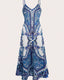SLIM® Floral Spaghetti Strap Maxi Dress