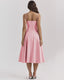 SLIM® Floral Corset Bustier Midi Dress