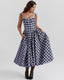 SLIM® Floral Corset Bustier Midi Dress