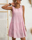 SLIM® Gingham Charm Tiered Sundress