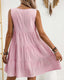 SLIM® Gingham Charm Tiered Sundress
